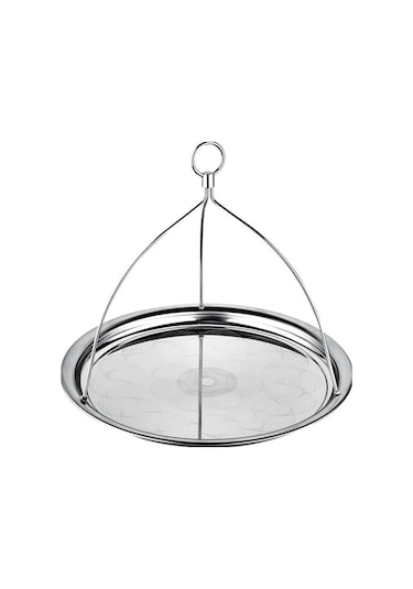 Paslanmaz Çelik Çaycı Askısı & Tepsisi 33cm