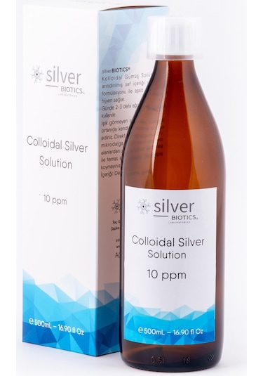 Gümüş Suyu 10Ppm 500Ml Cam Hydrasense Kolloidal