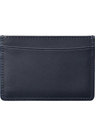 A.p.c André Unisex Deri Kartlık Koyu Lacivert 1