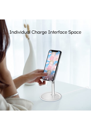 Yeni Stil Uzatma Tipi Metal Masa Kafesi Alüminyum Alaşım Mobil Telefon Evrensel Kafesi Diğer