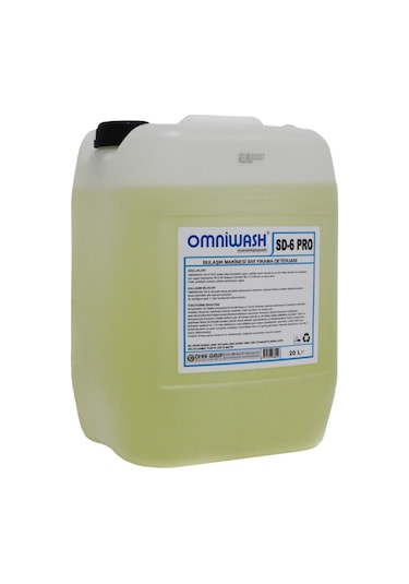 Omniwash SD-6 Pro Endüstriyel Sıvı Bulaşık Makinesi Deterjanı 20 L