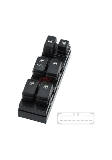 Cam Açma Düğmesi Sol Hyundai Tucson / Kia Sportage Dörtlü 14 Pin