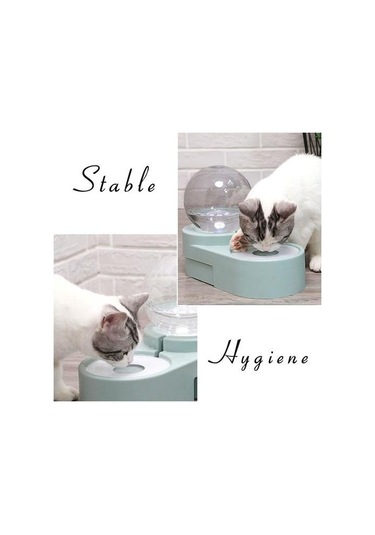 Soulader Otomatik Kedi Su Çeşmesi Kabarcıklı Pet Çeşme Su Pınarı Evcil Hayvan İçme Kabı 1.8 Litre Kapasite Enerjiye İhtiyaç Duymayan Paslanmaz Çelik Filtreli Kedi Suluk