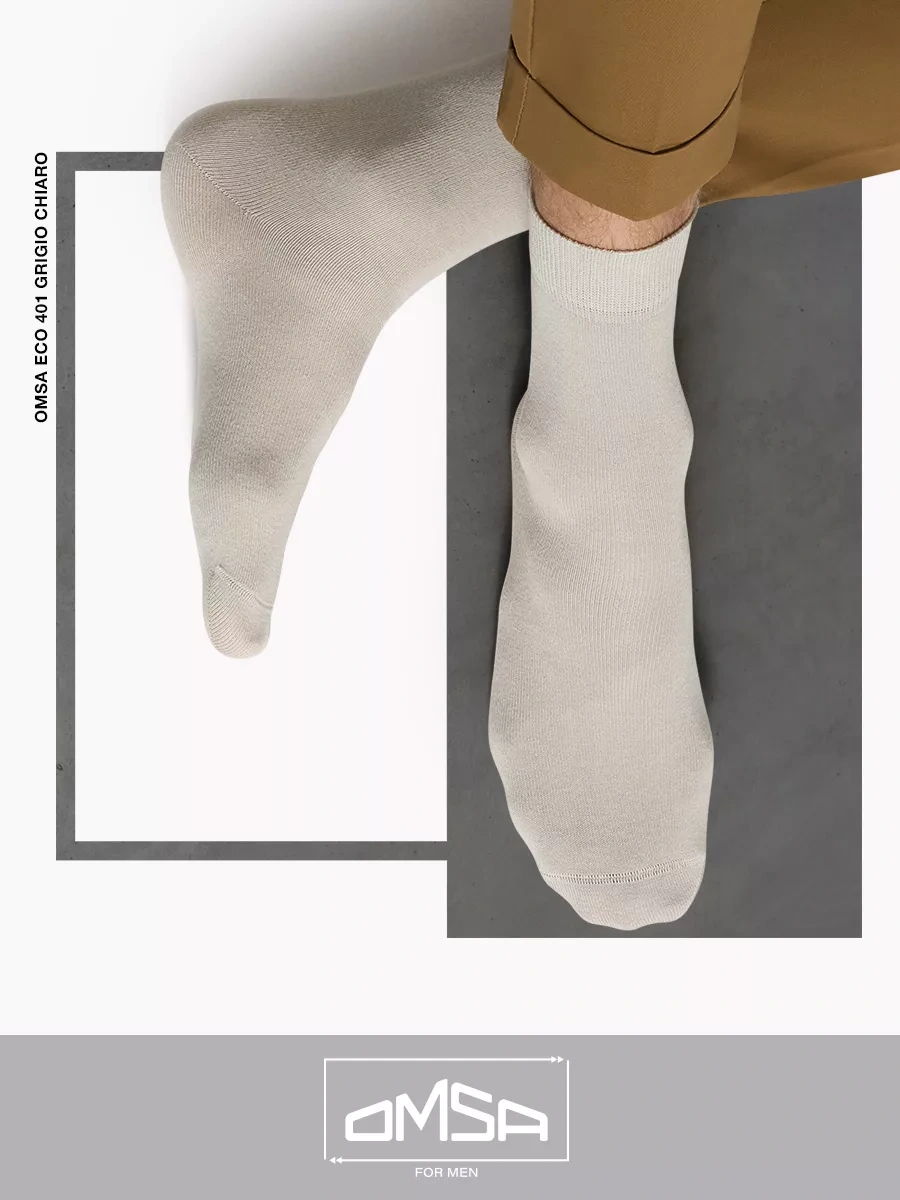 Omsa Yüksek Pamuklu Çorap 10 Çiftlik Set 39148357 Siyah