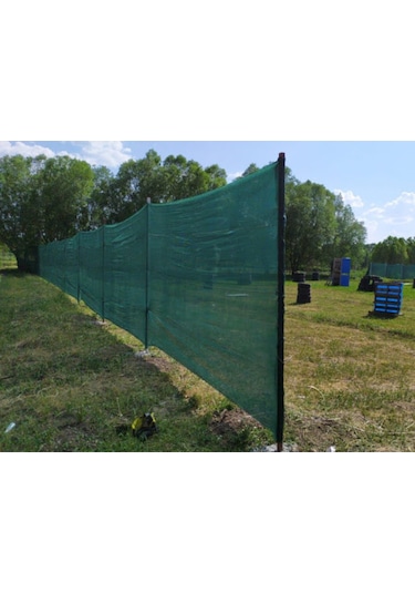 Morilu Bahçe Çit Filesi - 75'lik Yeşil Gölgelik File - Çit Örtüsü - Hayvan Gölgeliği