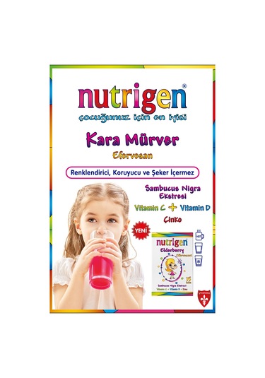 Nutrigen Elderberry Kara Mürver Efervesan 15 Saşe