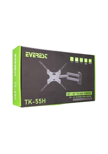 Everest Tk-55h 32"-55" Hareketli Max 30kg Askı Aparatı-136399