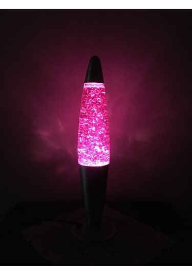 Lava Lambası -Lav Lamba Yıldızlı 6 Farklı Renk (Büyük Boy 40 Cm)