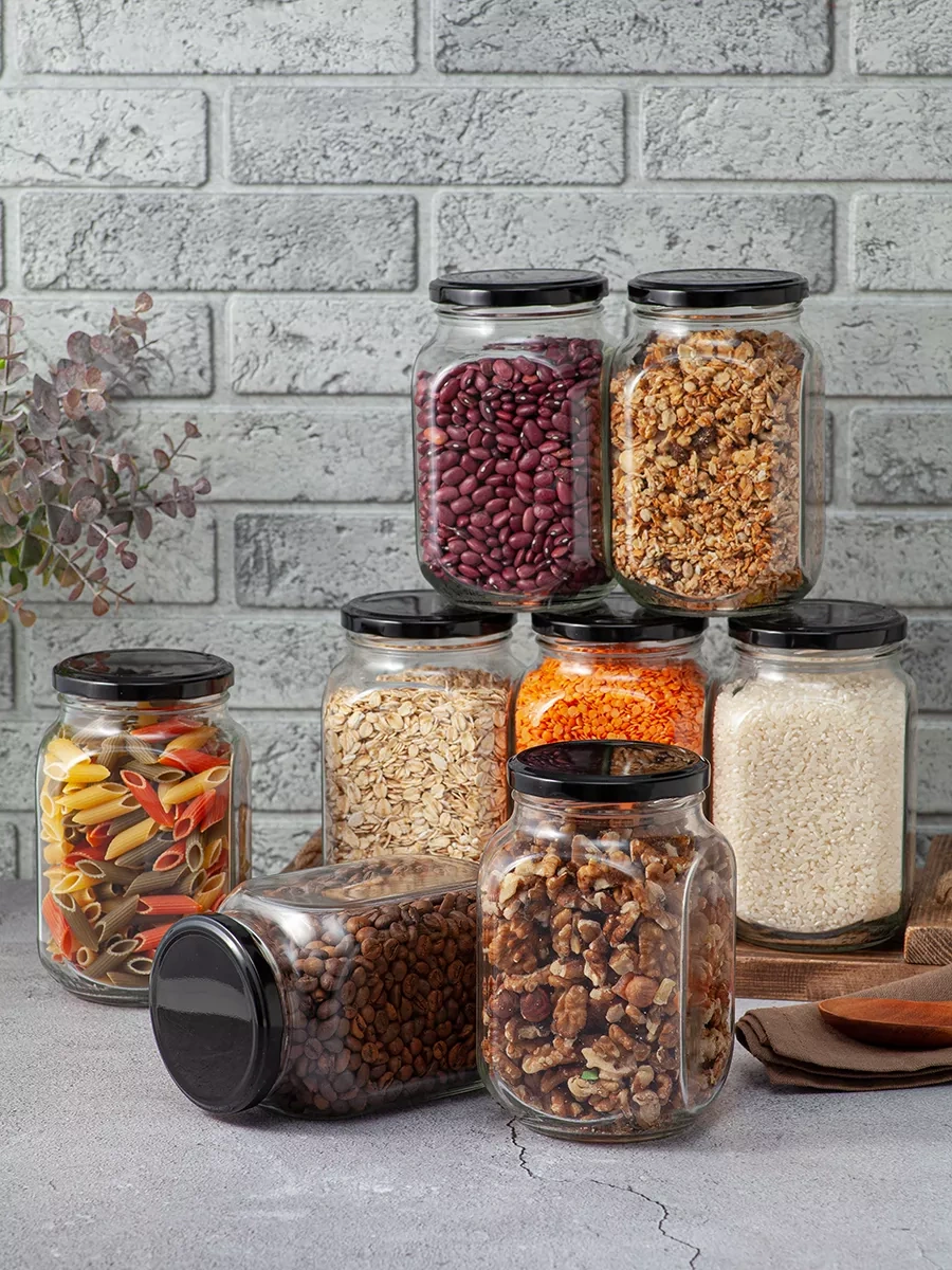 Gloria Nature 900 Ml Saklama Ve Konserve Cam Kavanozları 181649719