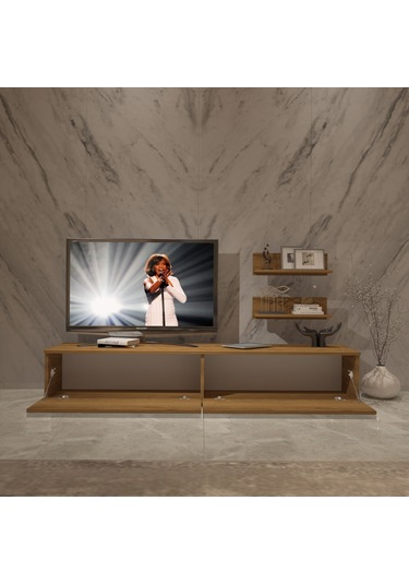 Decoraktiv Eko 4 Mdf Std Tv Ünitesi Tv Sehpası Pera