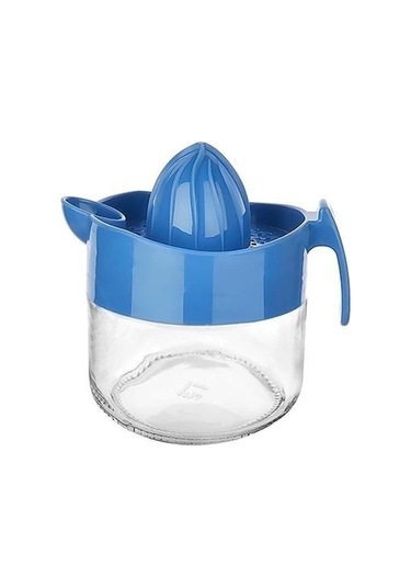 Mybru Hazneli Mavi Limon Sıkacağı Narenciye Sıkacağı