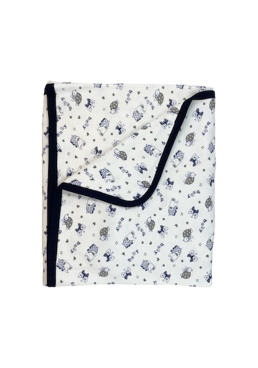 Sema Baby Empirme Bebek Battaniye Lacivert