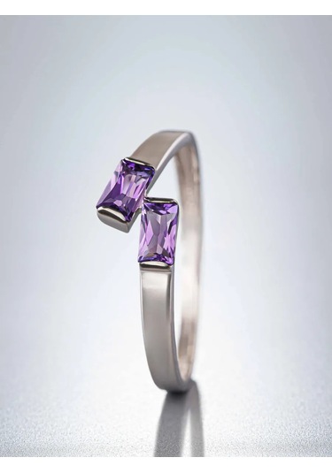 Uvelirnye Tradicii Amethystli 925 Ayar Gümüş Yüzük 114459570 Diğer