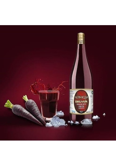 Organik Acılı Şalgam 1lt