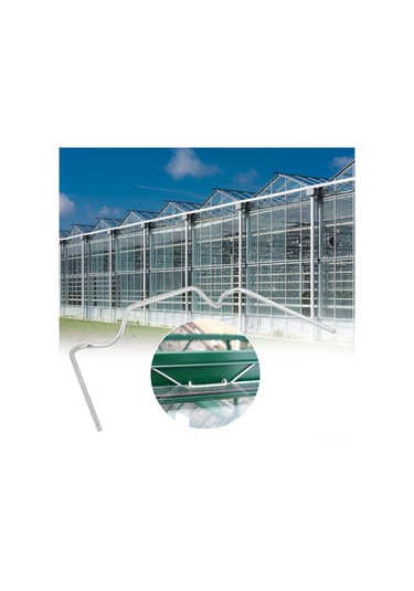 Kosona 50 Adet Paslanmaz Çelik Serapançe Cam Tutucu, Anti-korozif Yaylı Kilit, Kolay Kurulum, Güvenlik Artırıcı