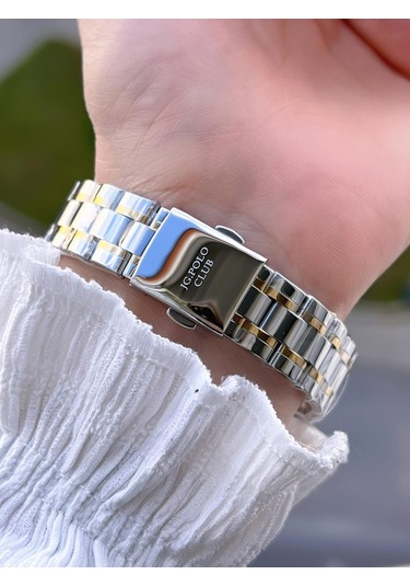 Jg.polo Club Çelik Kasa & Kordon Kararma Ve Renk Atma Yapmaz Kadın Kol Saati+bileklik Jg04361.4 Sarı