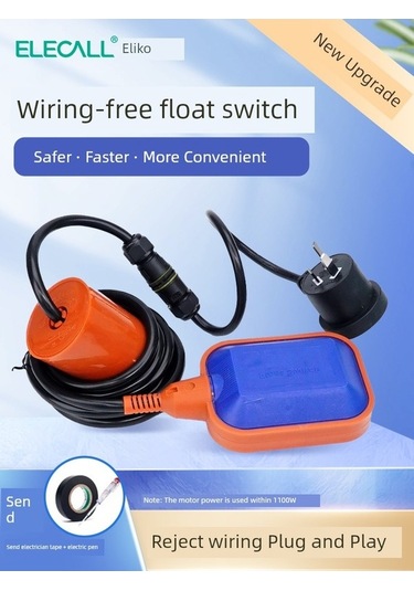 Trendooze Şamandıra Sıvı Seviye A Sınıfı Kablosuz Drenaj 3m Um56129-3 Yurt Dışından