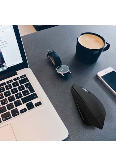 Alfalink Kablosuz Ergonomik Dikey Mouse 1600 Dpı 0011