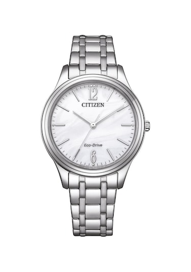 Citizen Em0411-71a Eco-drive Kadın Kol Saati Metalik Gri