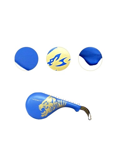 Pazly Suntek Profesyonel Taekwondo Kick Pad Mavi - Karate Boks Ekipmanı Mavi