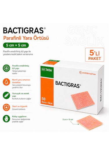 Bactıgras Yara Örtüsü 5 5cm 5 Paket