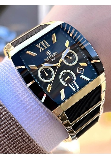 Ea.141136 Reward Çelik Kordon 3 Atm Suya Dayanıklı İç Fonksiyonları Aftif Erkek Kol Saati