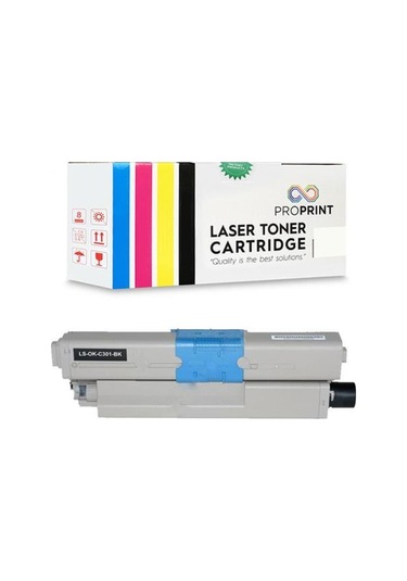 Proprint Oki C301 44973544 Siyah Uyumlu Toner 2200 Sayfa MC342Dw