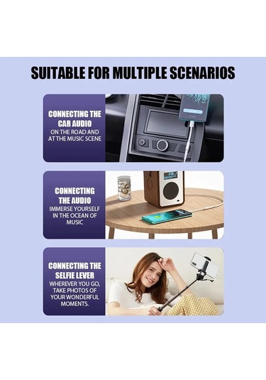 Hifi Tip C 3.5mm Aux Adaptörü Xiaomi Mi 12 11 Tip-c 3.5mm Jack Kulaklık Ses For Typec Standard