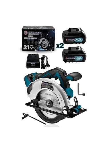 Mur-Cell MUR-5931 Profesyonel Lazerli 21V 4.0AH Sunta Kesme Daire Testere Makinesi