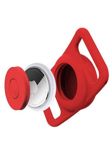 Buff Tagsafe Dogcol Taşınabilir Anahtarlık Airtag Kılıf Red