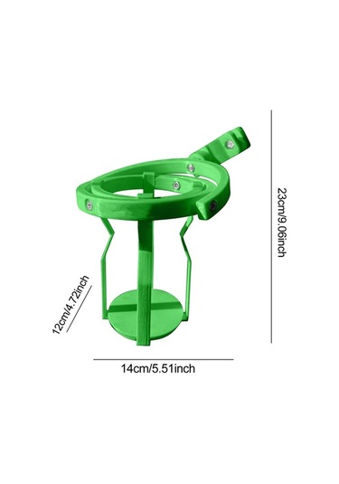 Trendooze Jiroskopik Kupa Tutucu Bisiklet-traktör İçin Yeşil Renk Yeşil