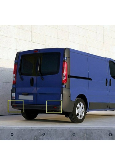 Leasetake Arka Tampon Reflektör Işığı Fren Lambası Renault Trafic Master Nissan Primastar Opel Vauxhall Movano Kırmızı