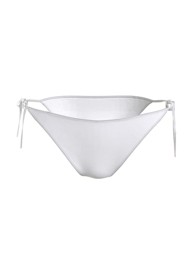 Calvin Klein Strıng Sıde Tıe Cheeky Bıkını-7379 Whıte