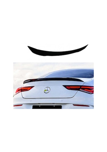 Mercedes W118 Cla Serisi 2020+ Uyumlu Yedek Parça Spoiler Parlak
