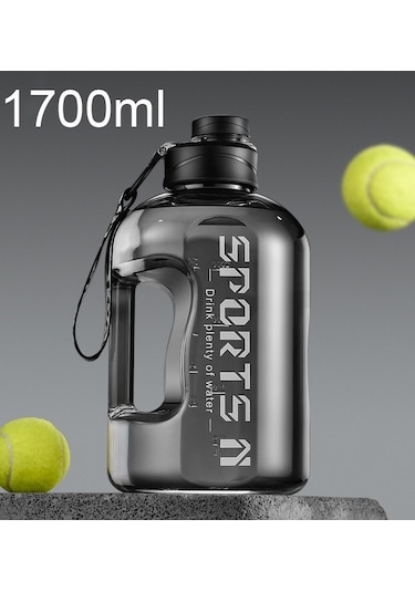 2.7L Büyük Kapasiteli Spor Şişe Için Spor Şişe Pipetli Bardak Bpa Ücretsiz Büyük Spo Içki Şişeleri Erkekler Suluk, Matara 42202774