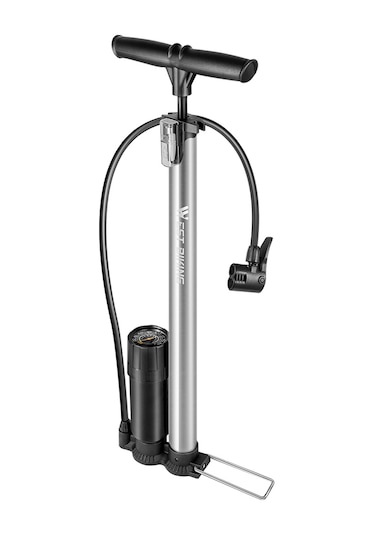 Suofeng Hızlı Ve Güvenli Bisiklet Pompası, Schrader & Presta Vana Uyumlu, 160 Psı, Paslanmaz Çelik, Siyah
