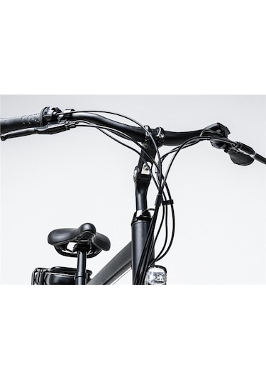 Corelli Alvıen Elektrikli Erkek Şehir Bisiklet 53cm V 28 Jant 7 Vites Siyah