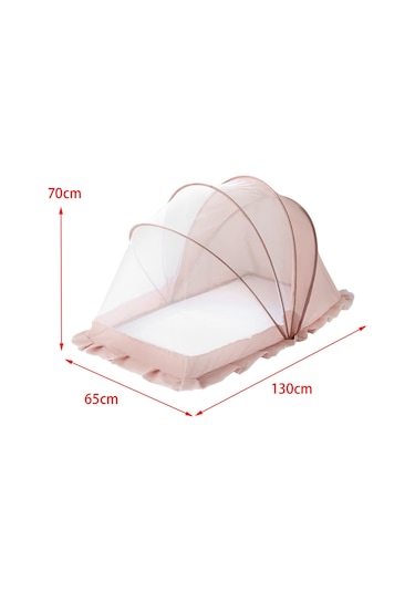 Suntek Magideal Beşik Netleştirme Örtüsü Kolay Kurulum Bebek Pembe-l
