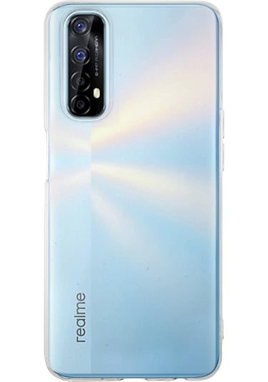 Realme 7 1mm Süper Silikon Şeffaf Kılıf
