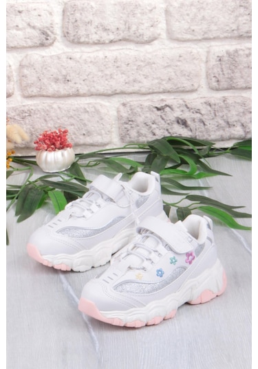 Fort Cool Bella Rahat Hafif Sneaker Kız Çocuk Ayakkabı Beyaz