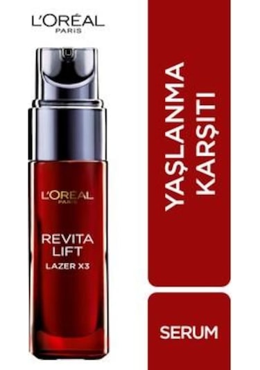 L'Oreal Paris Revitalift Lazer X3 Yoğun Yaşlanma Karşıtı Serum 30 ML
