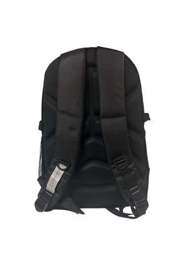 Su Geçirmez Kalın Ortopedik Çok Bölmeli Laptop Okul Gezi Seyahat Kamp Sırt Çantası Büyük 30x47cm Lacivert