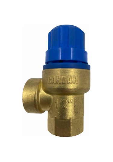 Candan 1/2 Mebranlı Dişi Emniyet Ventili 6 Bar