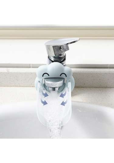 Suntek Lavabo Genişletici Banyo Bacalı Yıkama Yardımcısı Açık Mavi