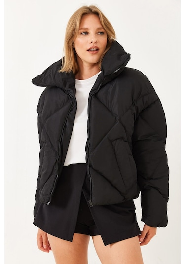 Shade Kadın Oversize Şişme Mont 10191065 - Siyah