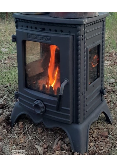 Fs 52 Minör Lüx 3 Camlı Şömine Soba