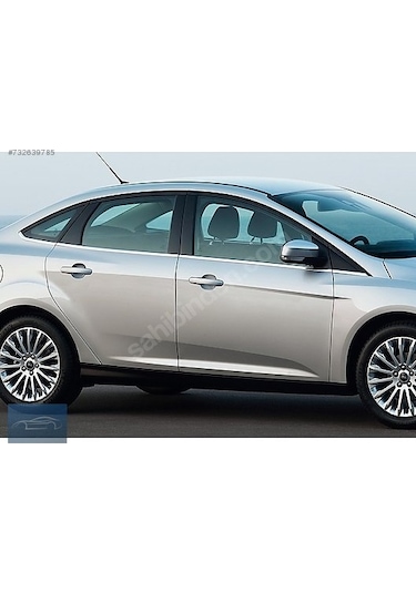 Ford Focus 3 Sd Krom Cam Çıtası 8 Prç 2011 -2019 Paslanmaz Çelik
