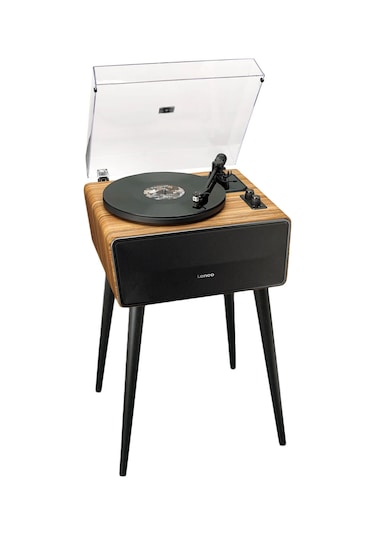 Lenco Ls-570ok Dahili Hoparlörlü Ve Bluetoothlu Pikap Plak Çalar - Ayaklı Meşe Görünüm