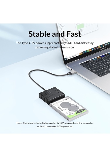 Sones Orıco Uts1 Usb 3.0 2,5 İnç Sata Hdd Adaptörü Silikon Kılıflı, Kablo Uzunluğu: 0,3 M
