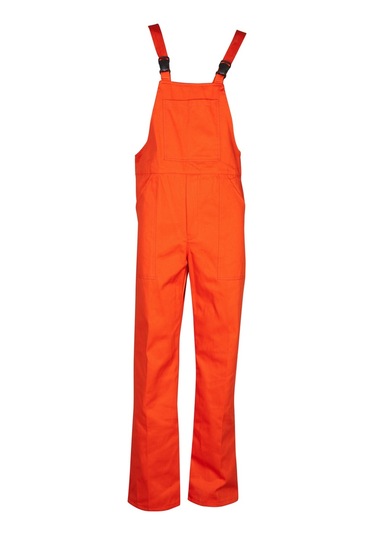 Askılı Bahçevan Tulum Gabardin 001 Turuncu